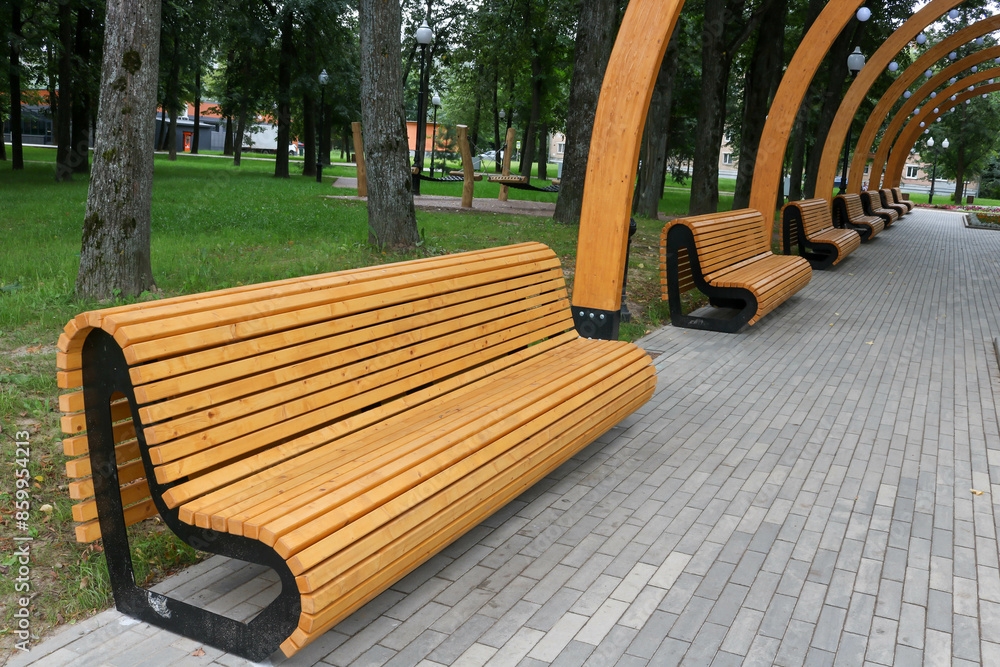 Wooden Bench